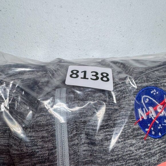 Columbia Golf NASA Hoodie Womens XL Gray Full Zip Jacket Outdoor Casual Preppy - Picture 14 of 14